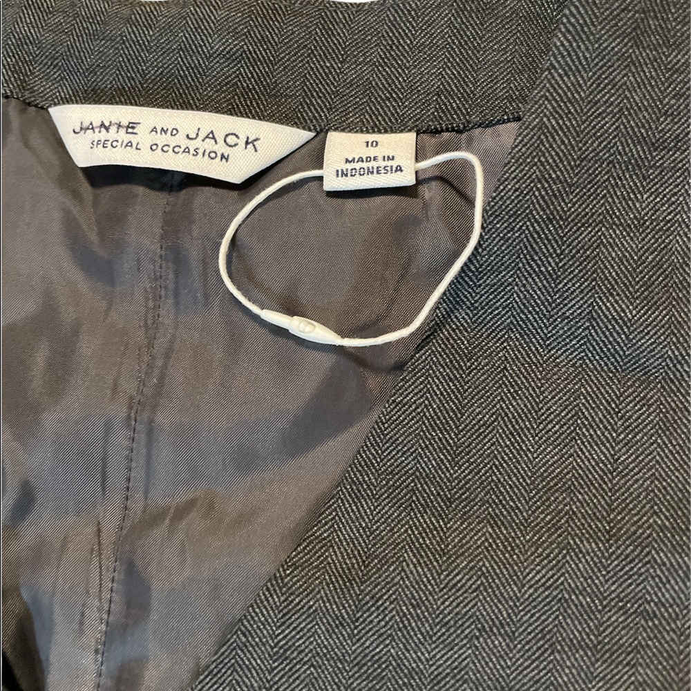 👦 Janie And Jack wool Vest (size 10) - Picture 3 of 5